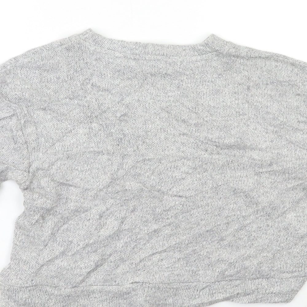 Womens UK Size S Clockhouse Grey Pullover Jumper