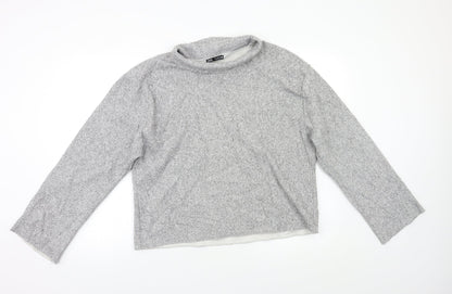 Womens UK Size L Zara Grey Pullover Jumper