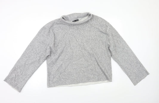 Womens UK Size L Zara Grey Pullover Jumper