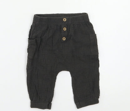 TU Baby Green   Jogger Trousers Size 0-3 Months