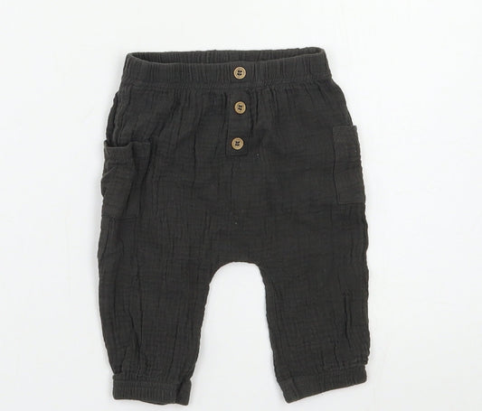 TU Baby Green   Jogger Trousers Size 0-3 Months