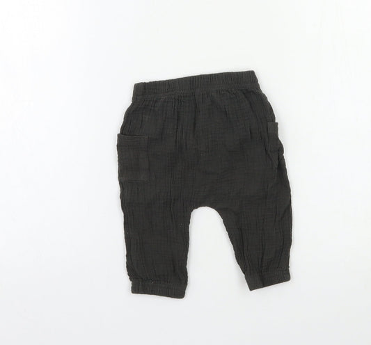 TU Baby Green   Jogger Trousers Size 0-3 Months