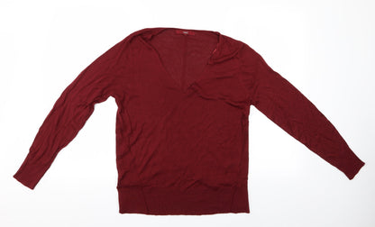 Womens UK Size 14 NEXT Brown Pullover Jumper
