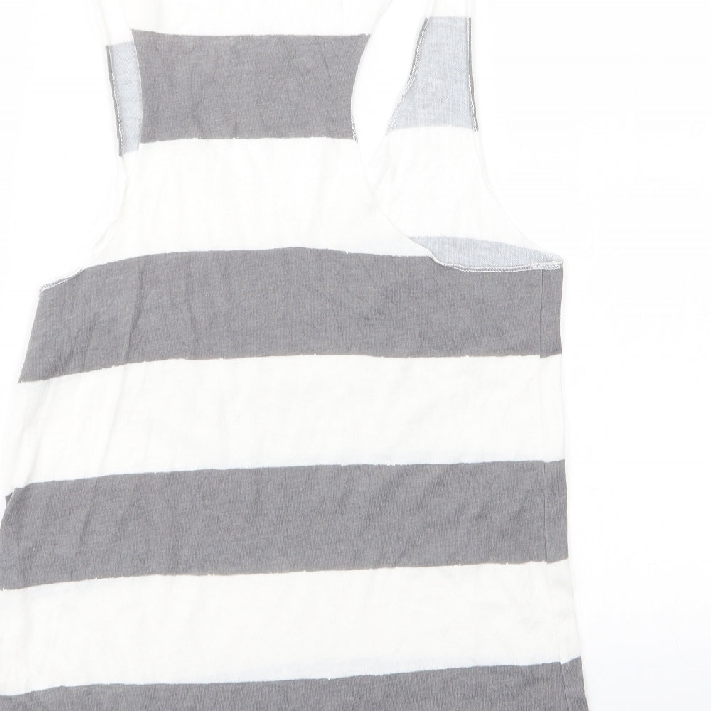 Humbolt Womens Multicoloured Striped  Basic T-Shirt   - Humbolt