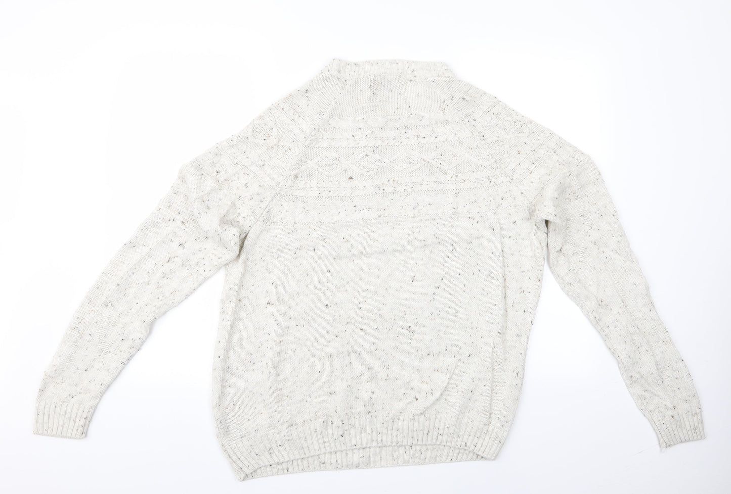 ASOS Mens Ivory   Pullover Jumper Size M  - ASOS