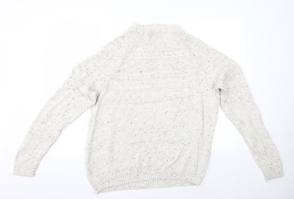 ASOS Mens Ivory   Pullover Jumper Size M  - ASOS