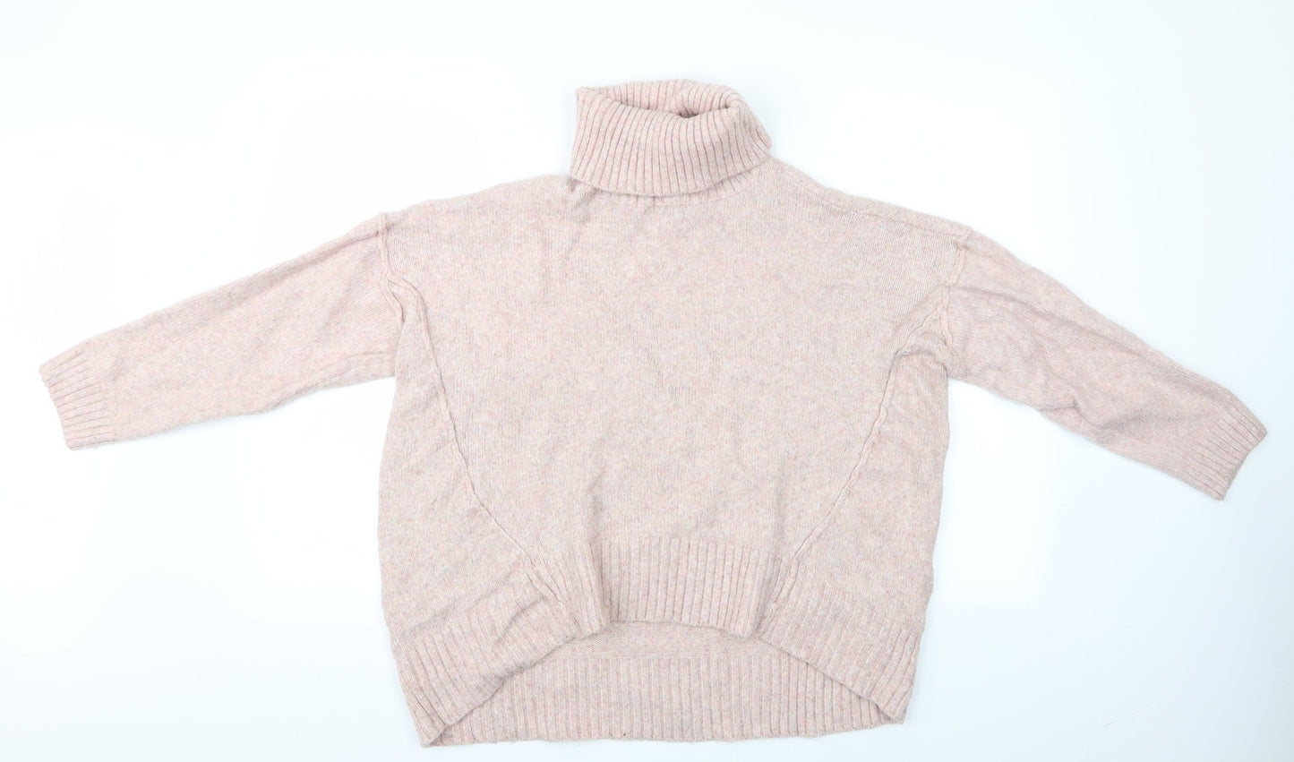 Womens UK Size M New Look Pink Pullover Jumper