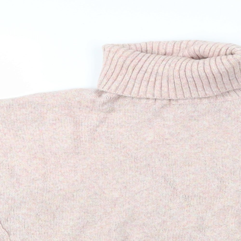 Womens UK Size M New Look Pink Pullover Jumper