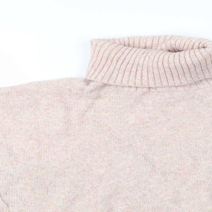 Womens UK Size M New Look Pink Pullover Jumper