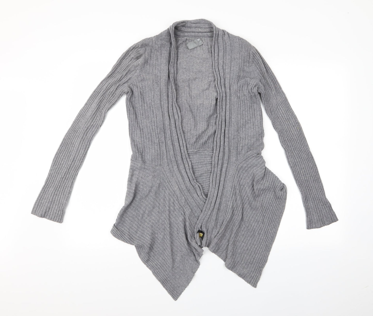 Womens UK Size  Preworn Grey Cardigan Jumper