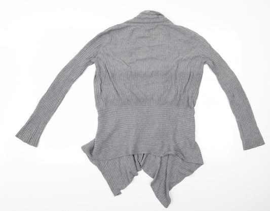Womens UK Size  Preworn Grey Cardigan Jumper