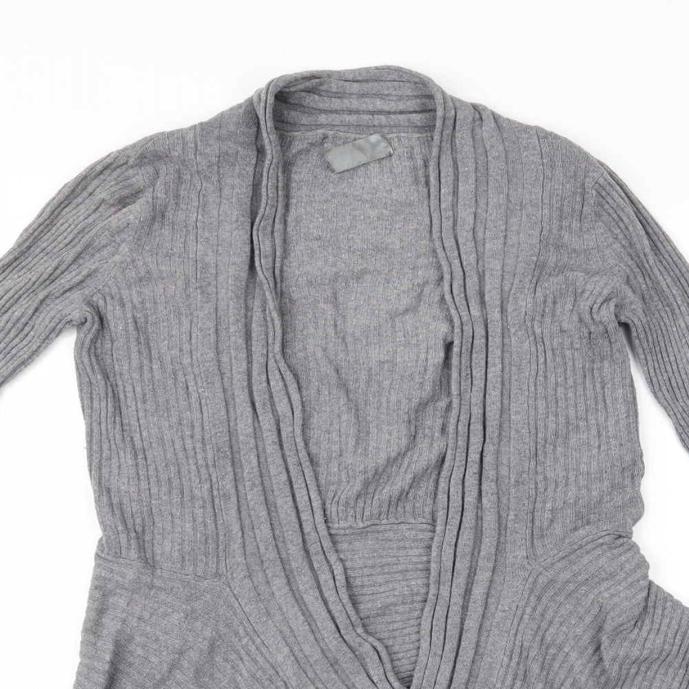 Womens UK Size  Preworn Grey Cardigan Jumper