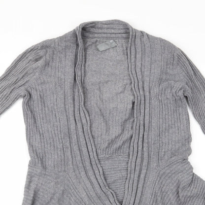 Womens UK Size  Preworn Grey Cardigan Jumper
