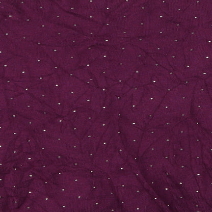 Womens UK Size 12 River Island Purple Cape Jumper