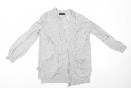 Womens UK Size M Marks and Spencer Grey Cardigan Jumper