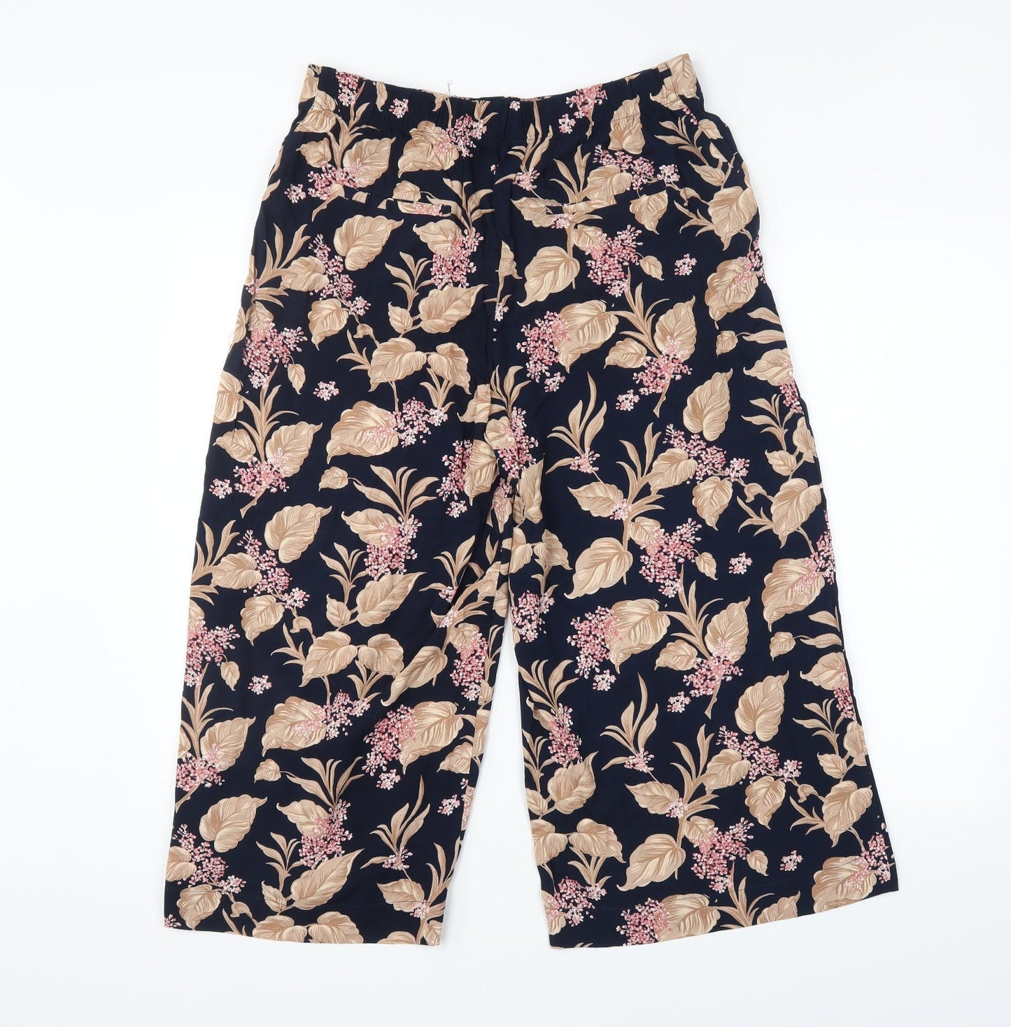 MNG Womens Multicoloured Floral  Bloomer Trousers Size L L24 in