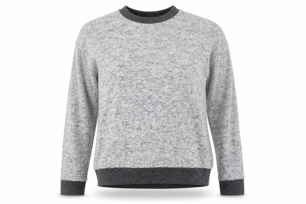 Womens UK Size 10 Topshop Grey Pullover Jumper