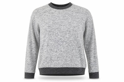 Womens UK Size 10 Topshop Grey Pullover Jumper