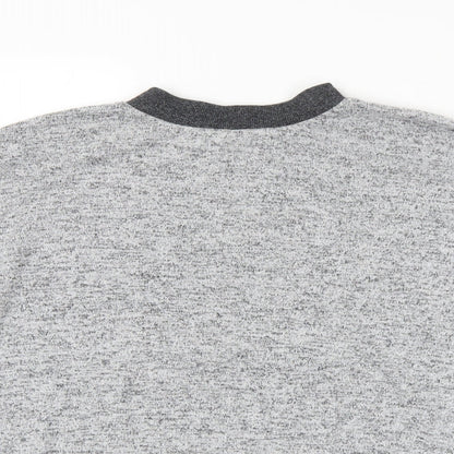 Womens UK Size 10 Topshop Grey Pullover Jumper