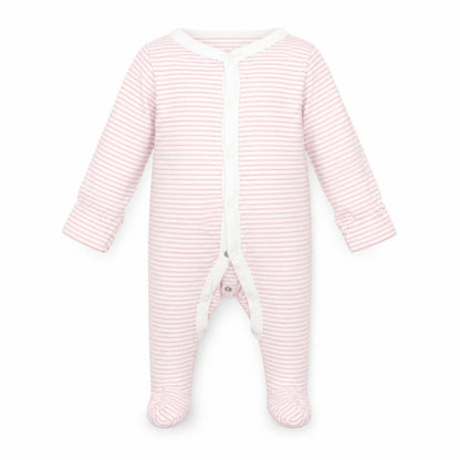 Marks & Spencer Baby Pink Striped  Babygrow One-Piece Size 3-6 Months