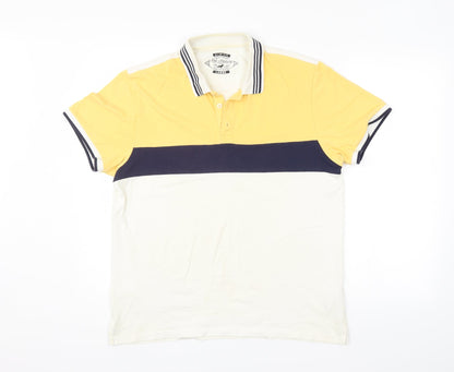 Red Herring Mens Multicoloured    Polo Size L