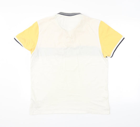 Red Herring Mens Multicoloured    Polo Size L