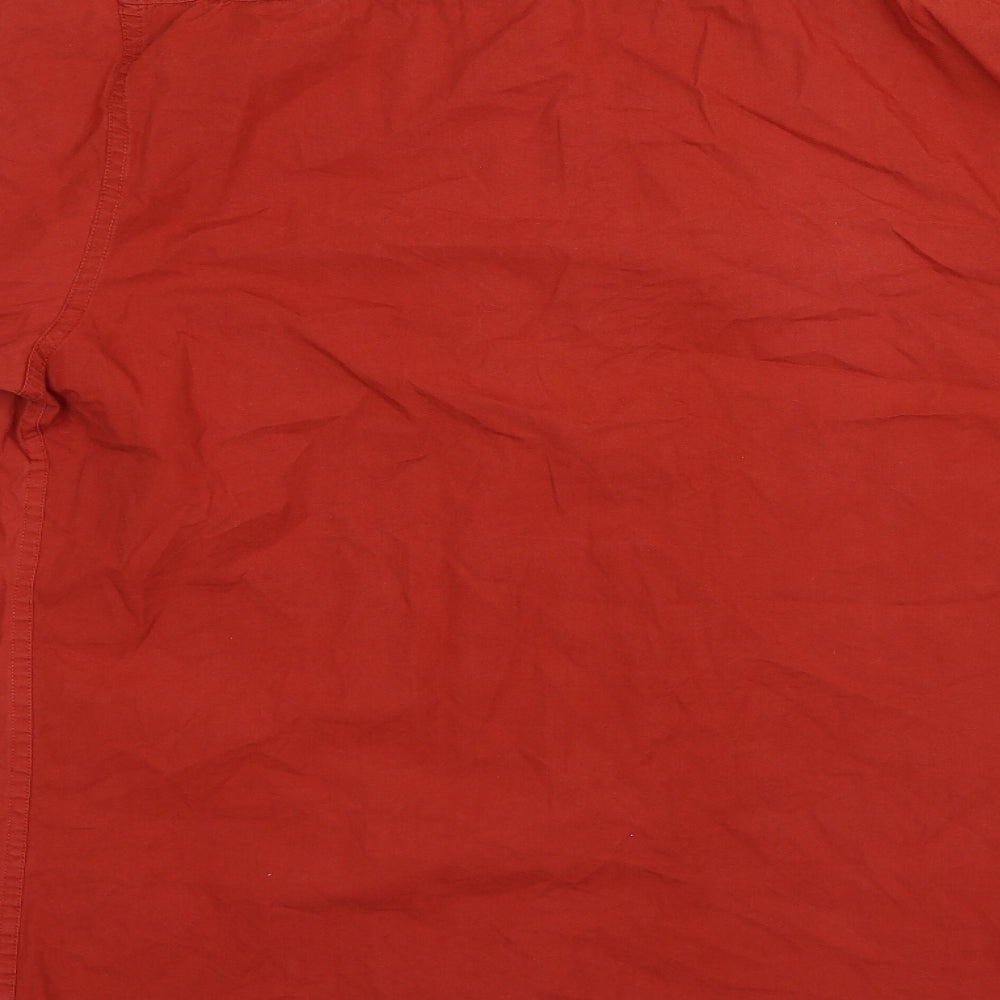 Westside Mens Orange    Button-Up Size XL