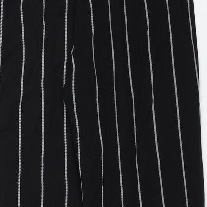 Womens UK Size 6 PRETTYLITTLETHING Regular Fit  Black Trousers