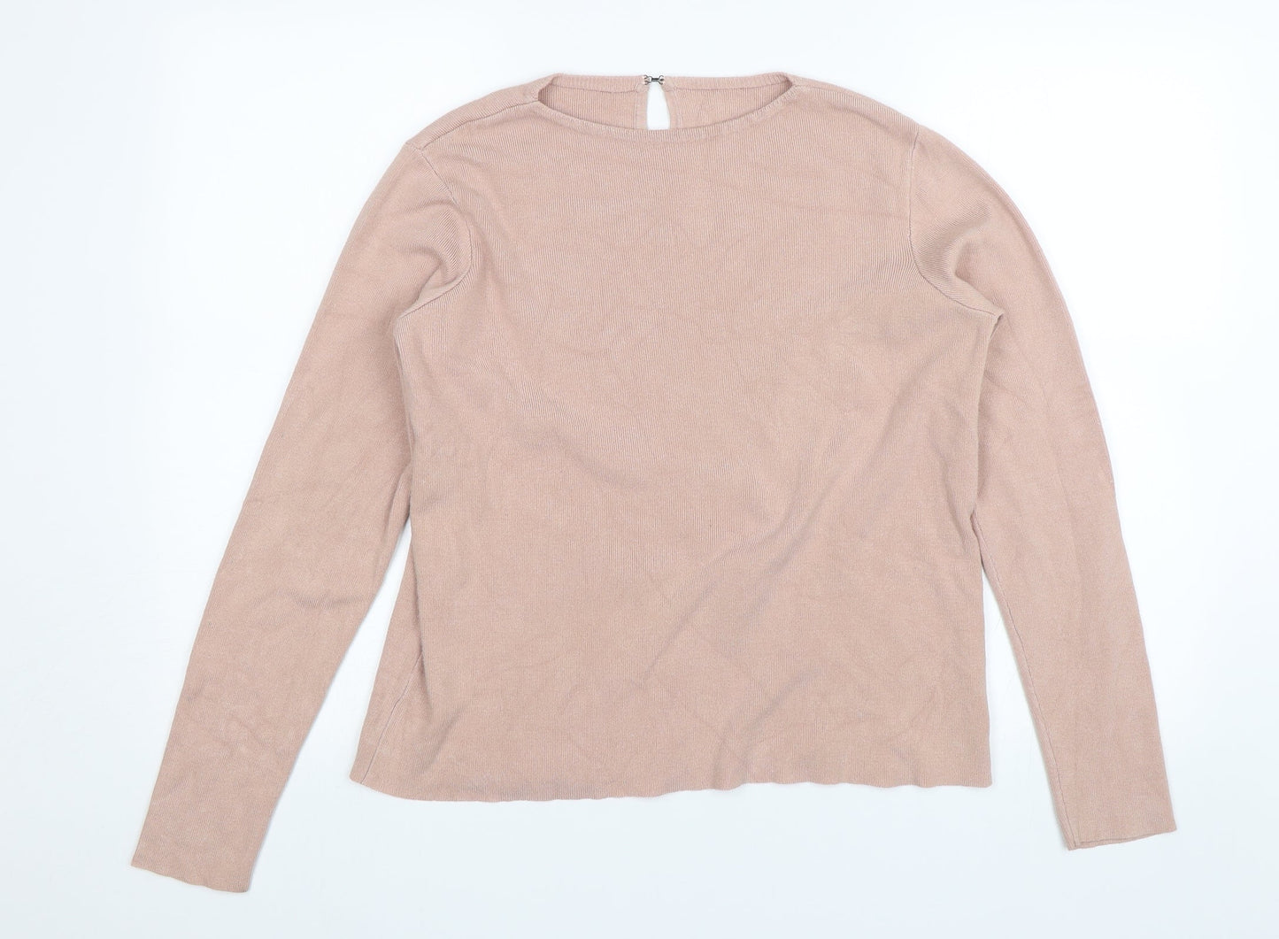 Womens UK Size 16 Warehouse Pink Pullover Jumper