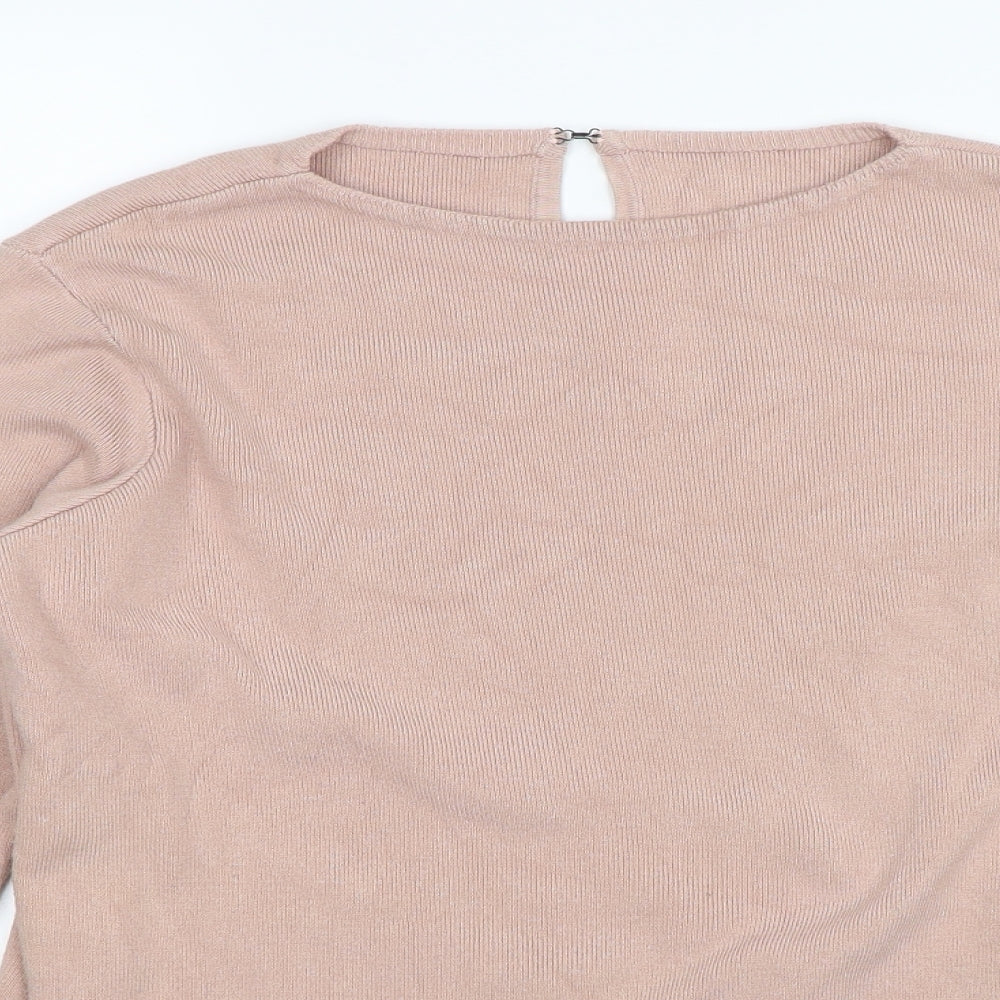 Womens UK Size 16 Warehouse Pink Pullover Jumper