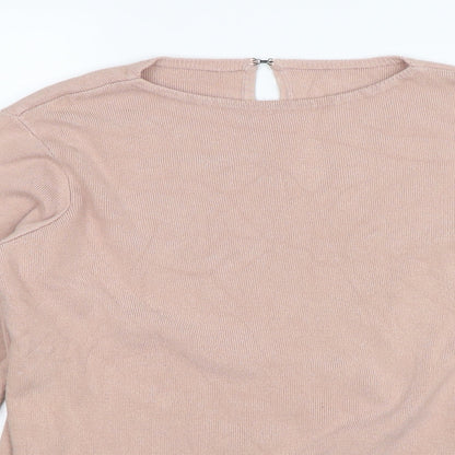 Womens UK Size 16 Warehouse Pink Pullover Jumper