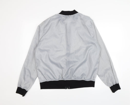 PRETTYLITTLETHING Womens Grey   Jacket  Size 16