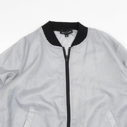 PRETTYLITTLETHING Womens Grey   Jacket  Size 16