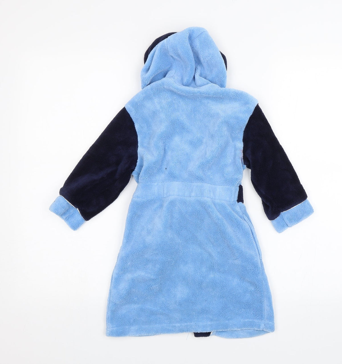 Mothercare Boys Blue Solid   Robe Size 2-3 Years  - Mr Men