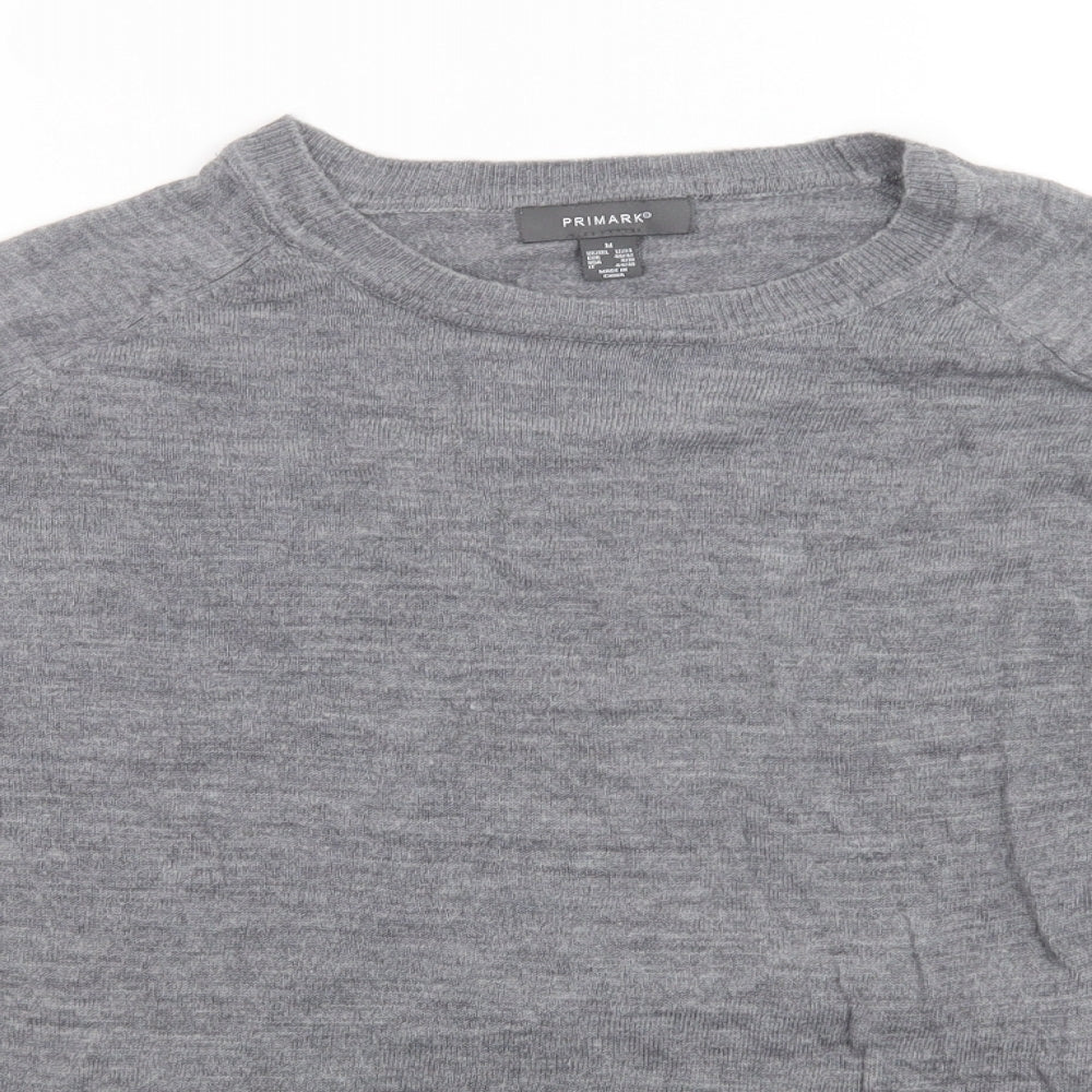 Primark Womens Grey   Pullover Jumper Size M