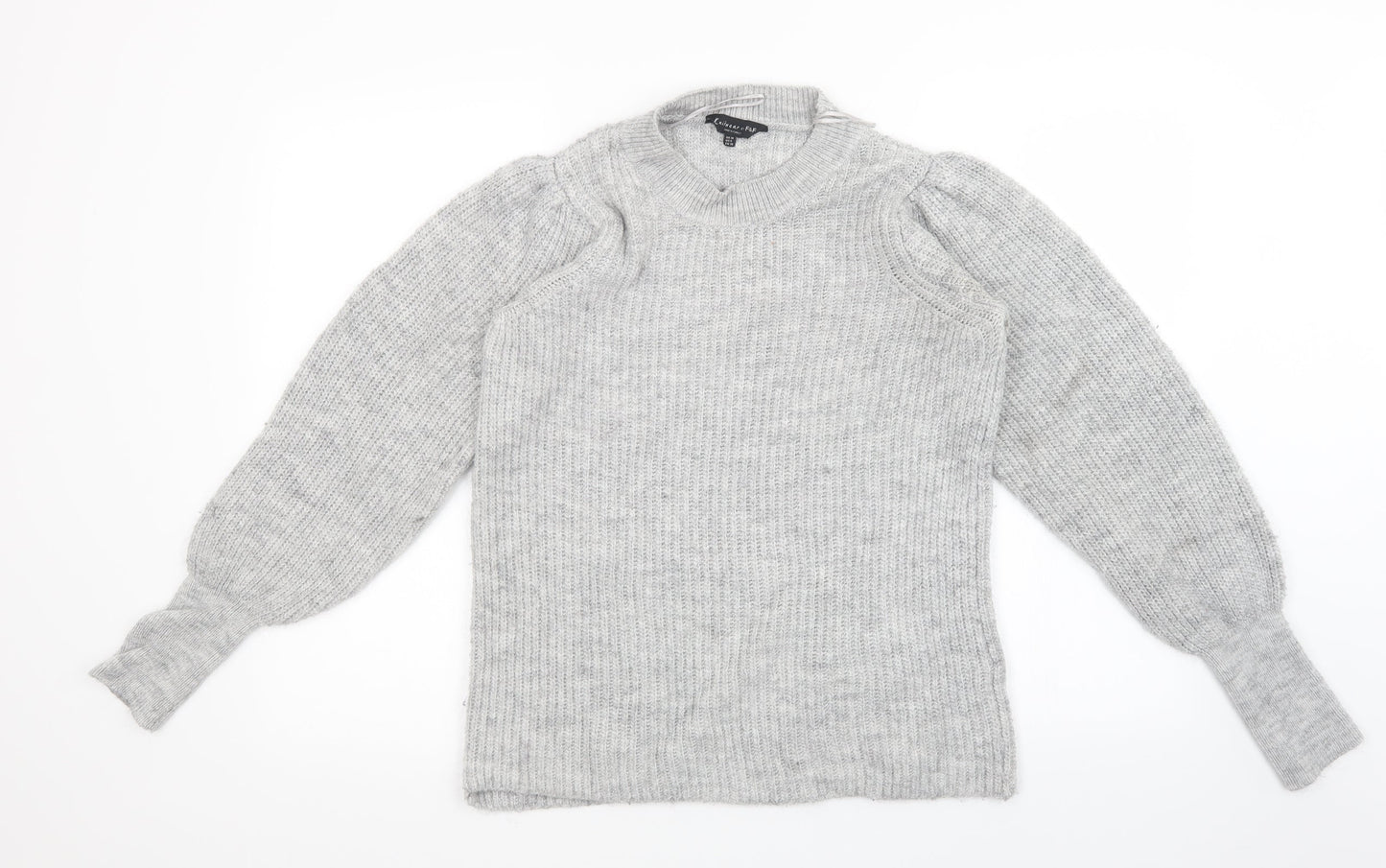 F&F Womens Grey   Pullover Jumper Size 10