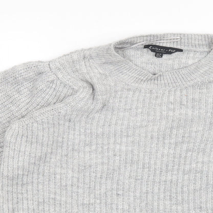 F&F Womens Grey   Pullover Jumper Size 10