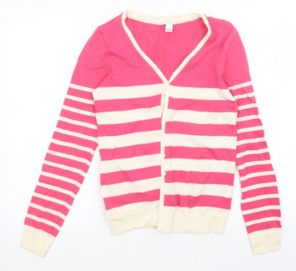 Womens UK Size  Preworn Multicoloured Cardigan Jumper