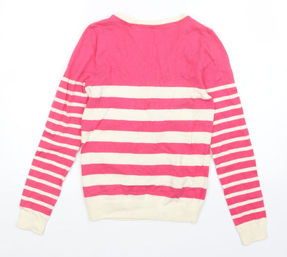 Womens UK Size  Preworn Multicoloured Cardigan Jumper