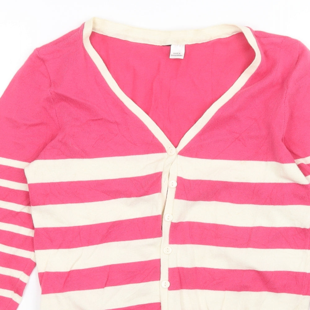 Womens UK Size  Preworn Multicoloured Cardigan Jumper