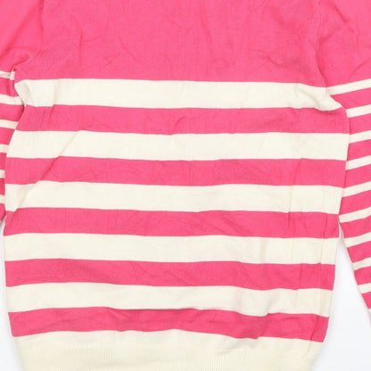 Womens UK Size  Preworn Multicoloured Cardigan Jumper