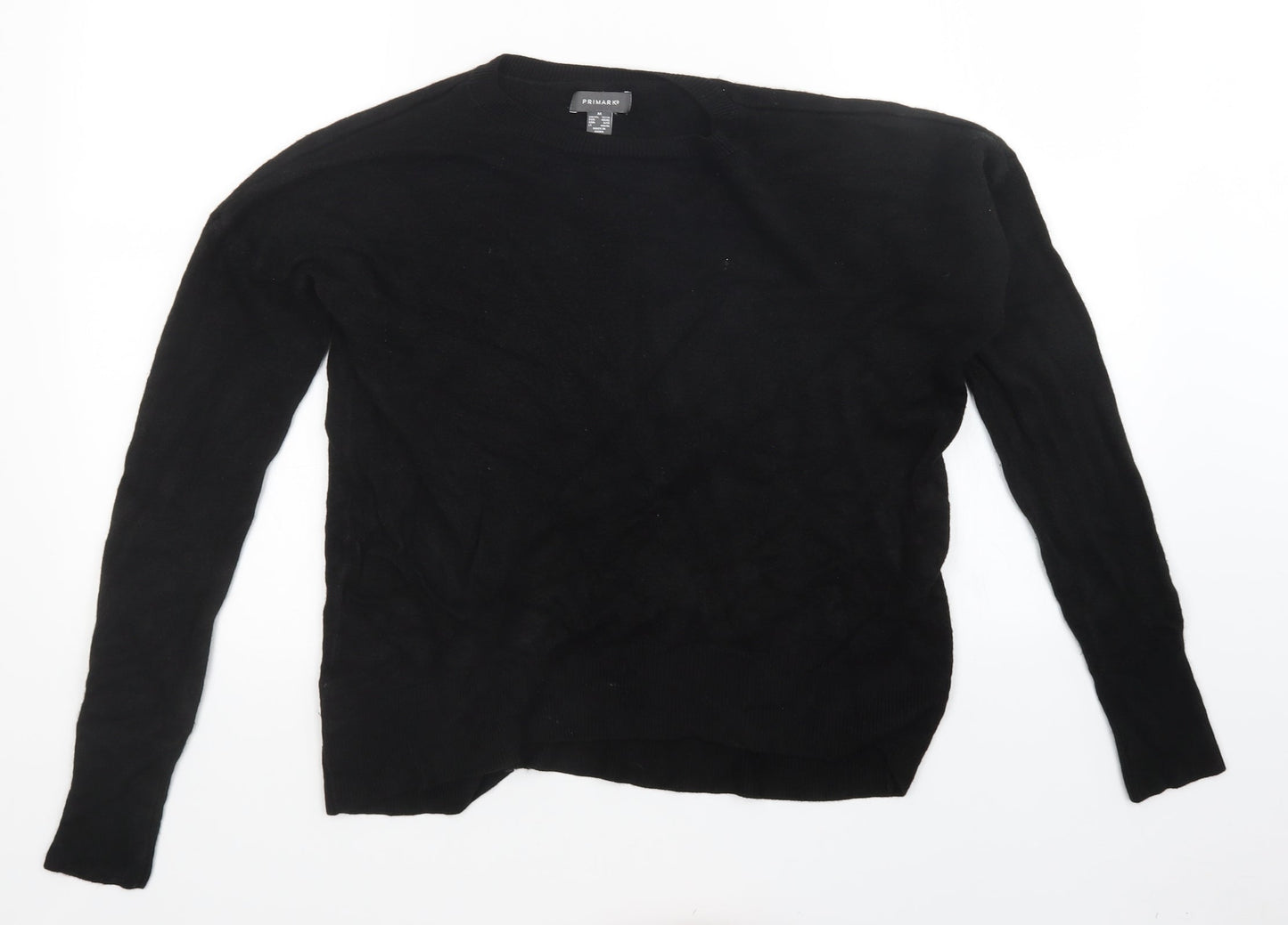 Primark Womens Black   Pullover Jumper Size M