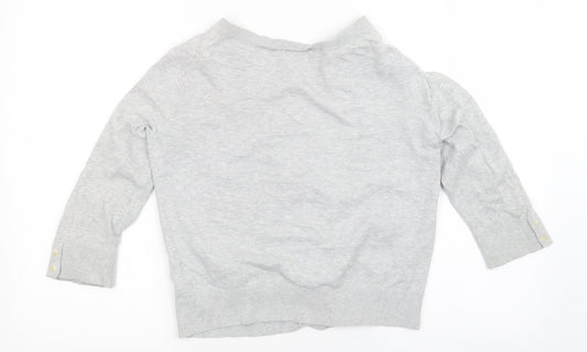 Gap Womens Grey   Cardigan Jumper Size M