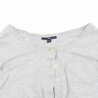 Gap Womens Grey   Cardigan Jumper Size M
