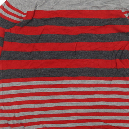 mimosa Womens Multicoloured Striped  Pullover Jumper Size L