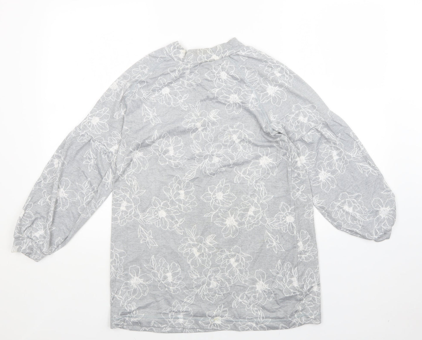 Womens UK Size 12 M&S Grey Pullover Jumper