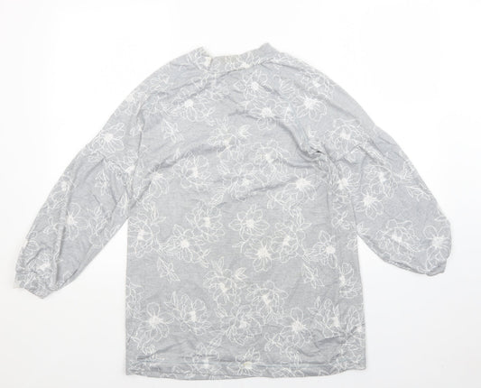 Womens UK Size 12 M&S Grey Pullover Jumper