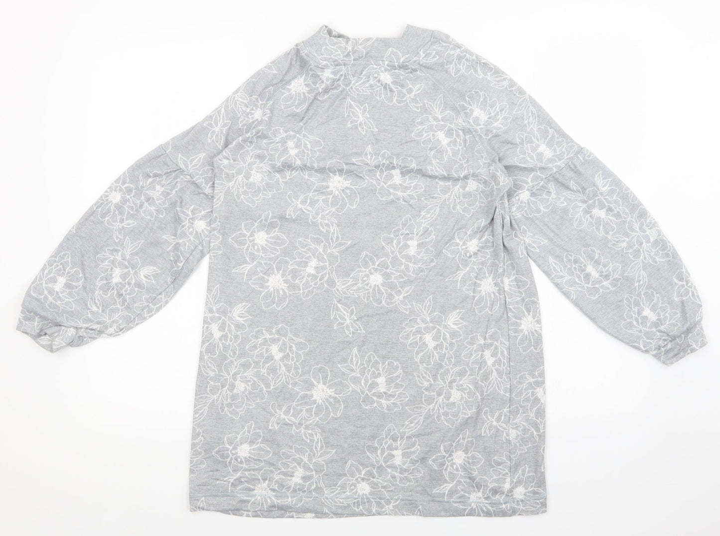 Womens UK Size 12 M&S Grey Pullover Jumper