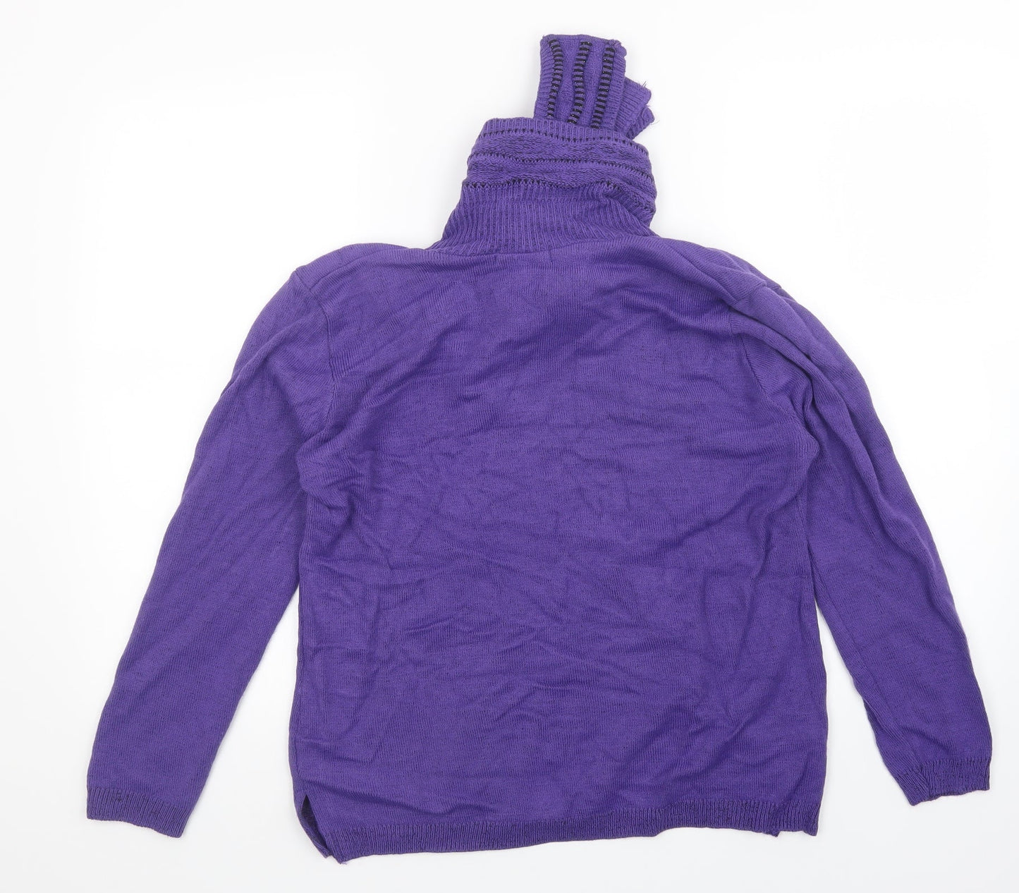 Envy Womens Purple   Pullover Jumper Size M