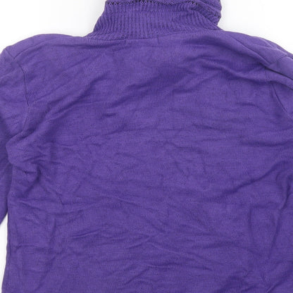 Envy Womens Purple   Pullover Jumper Size M